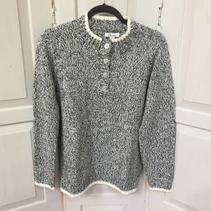 The Tog Shop Black & Gray Pullover Sweater